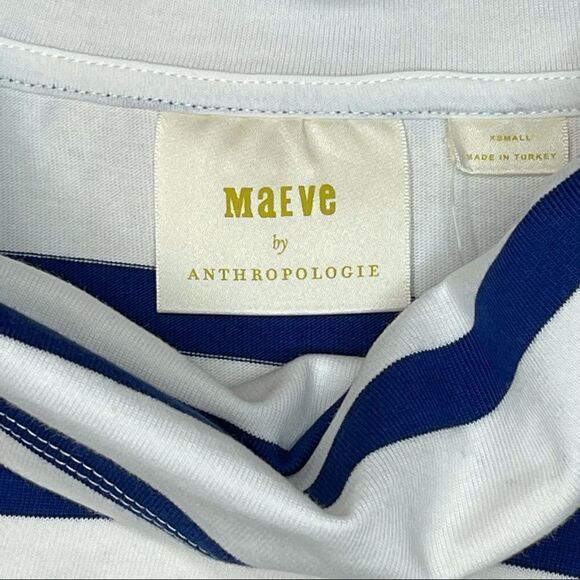 Anthropologie Maeve Sailor Cowl-Neck Top - Picture 5 of 6